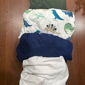 Set of 4 crib fitted sheets